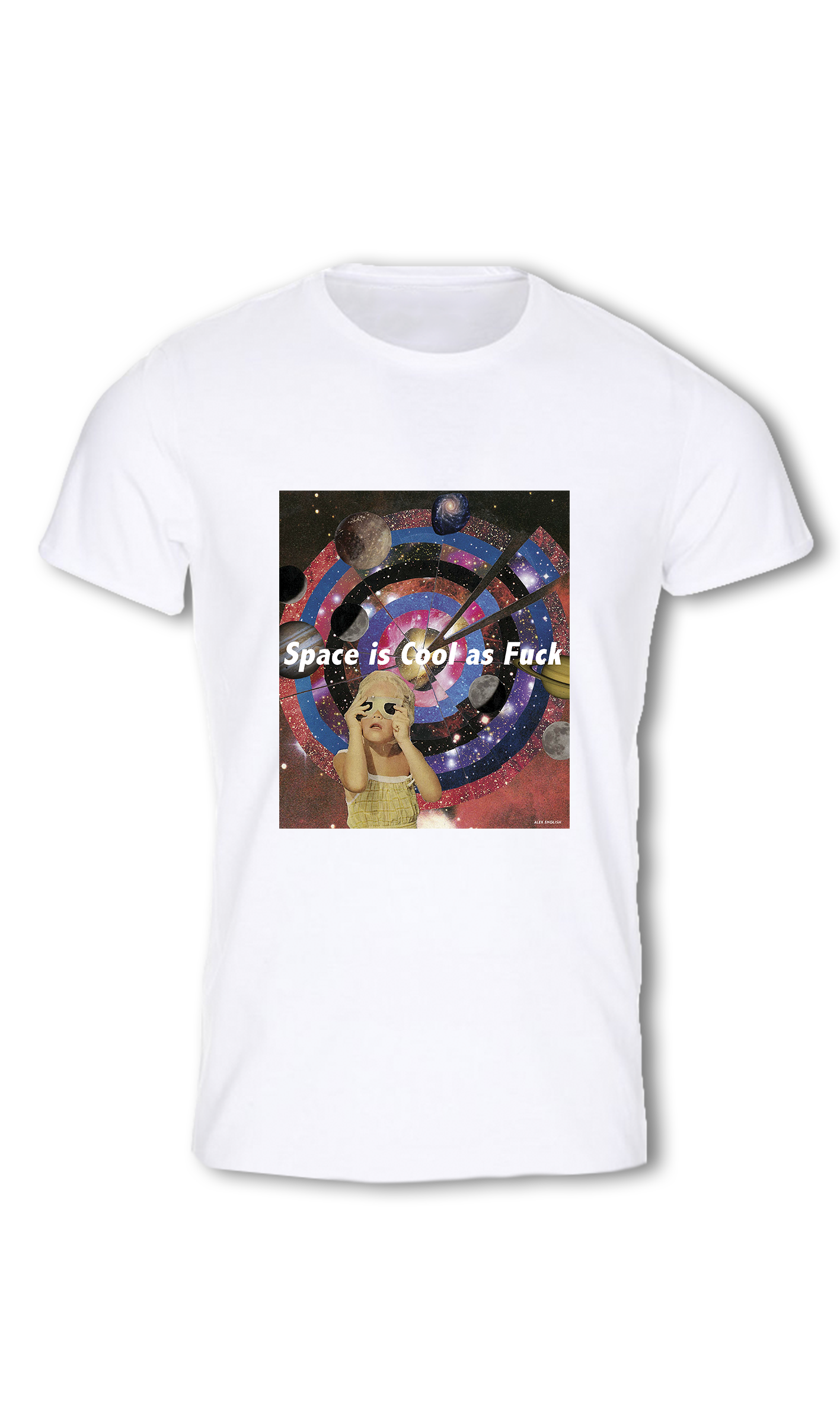 T-Shirt (Alexandra English for Space is Cool as Fuck) Cover Image